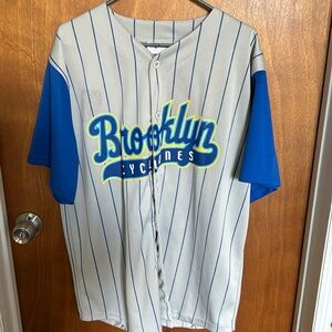 Brooklyn Cyclones replica baseball jersey